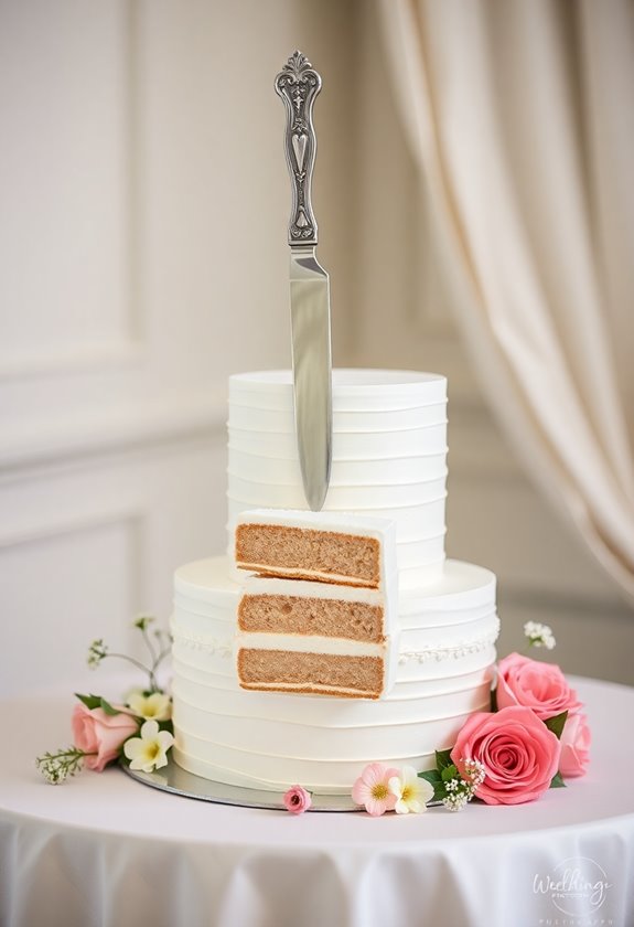 master wedding cake cutting