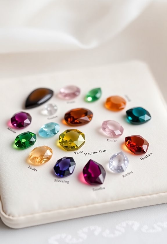 meaningful birthstone selection