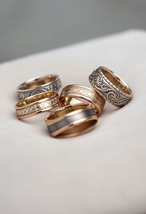 meaningful engraved wedding rings