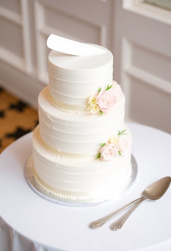 memorable cake cutting ceremony