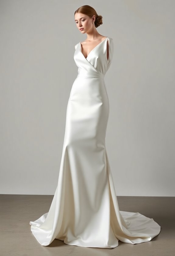 minimalist elegant wedding gowns