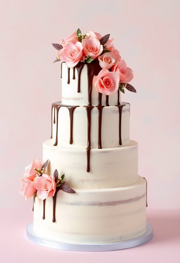 mix textures for cakes