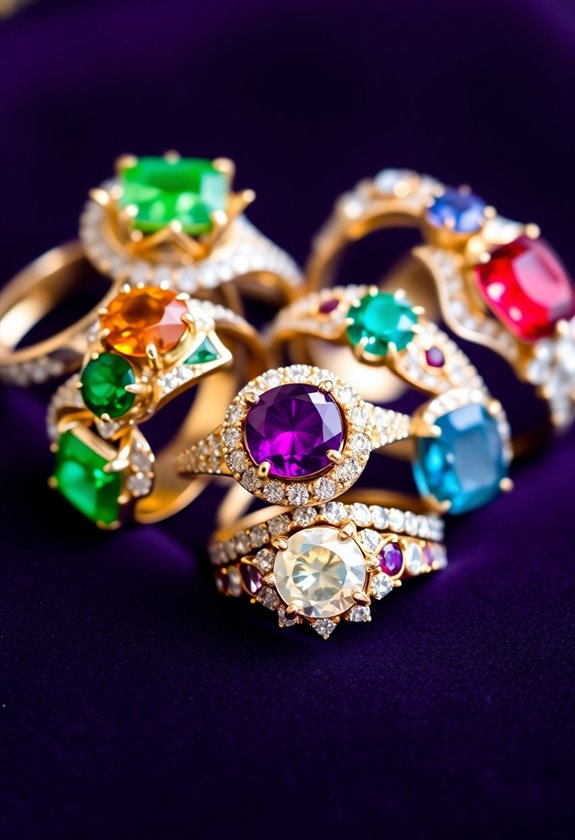 mixing colored stones creatively