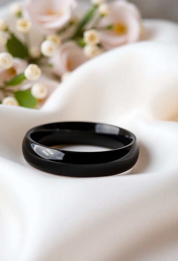 modern durable ceramic rings