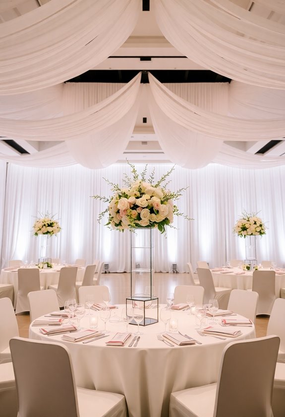 modern minimalist wedding design