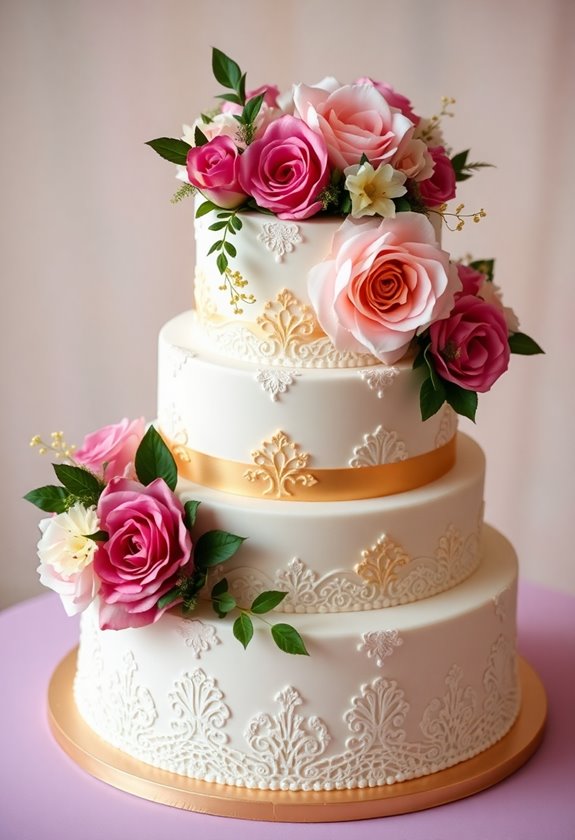 modern wedding cake inspiration