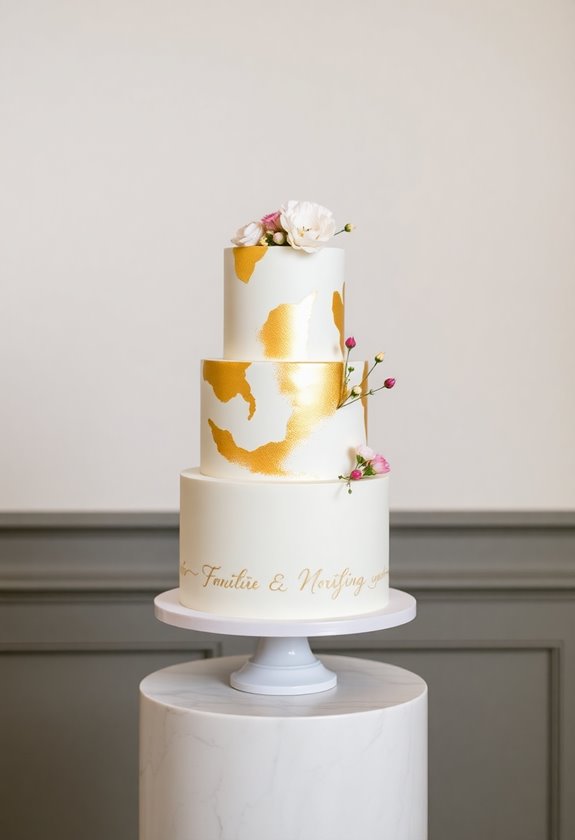 modern wedding cake inspiration
