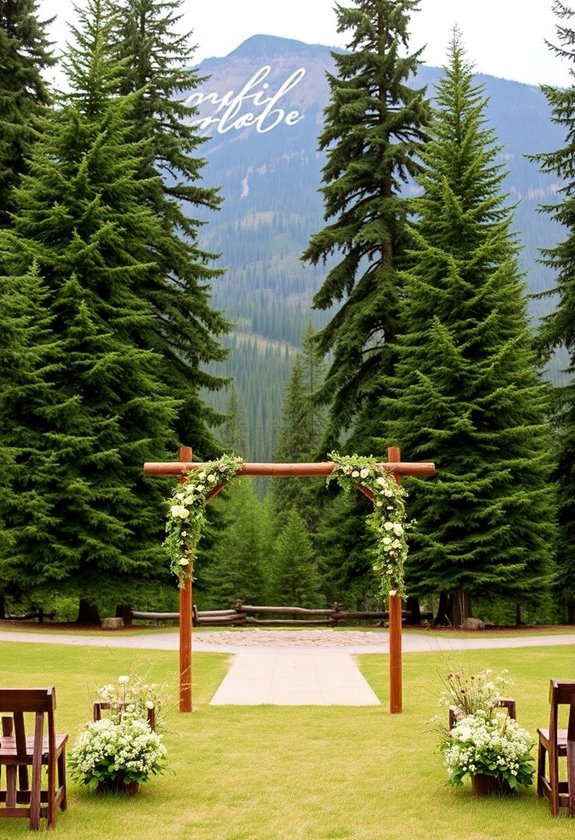 mountain wedding tranquility awaits