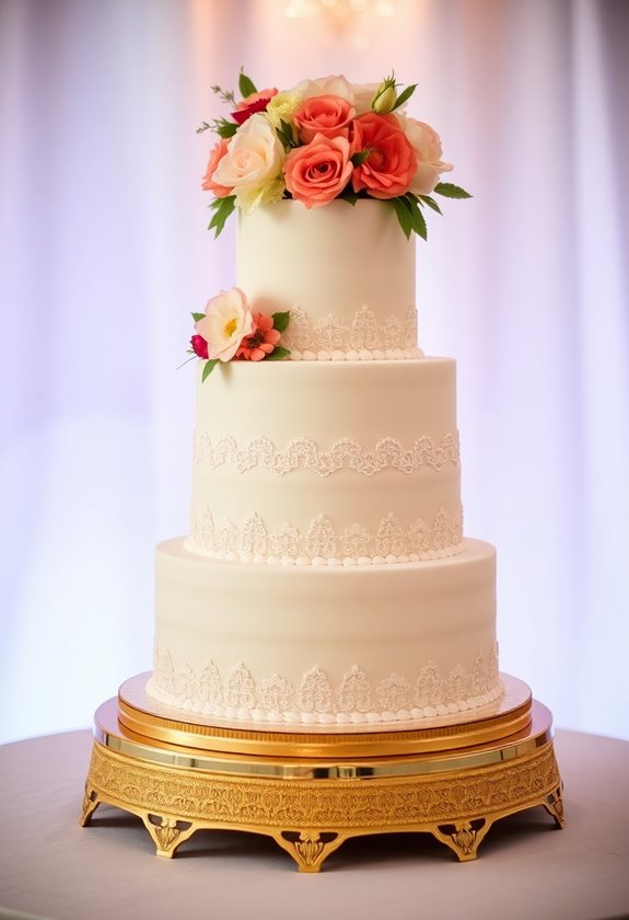 multi tiered wedding cake tips