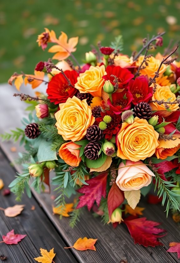 natural elements in arrangements