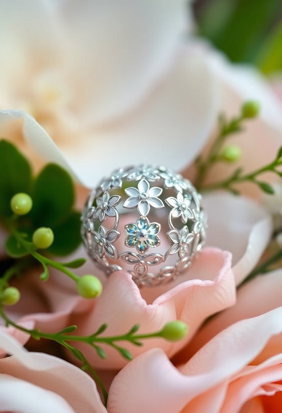 nature inspired customizable rings