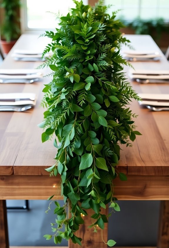 nature inspired wedding decor options