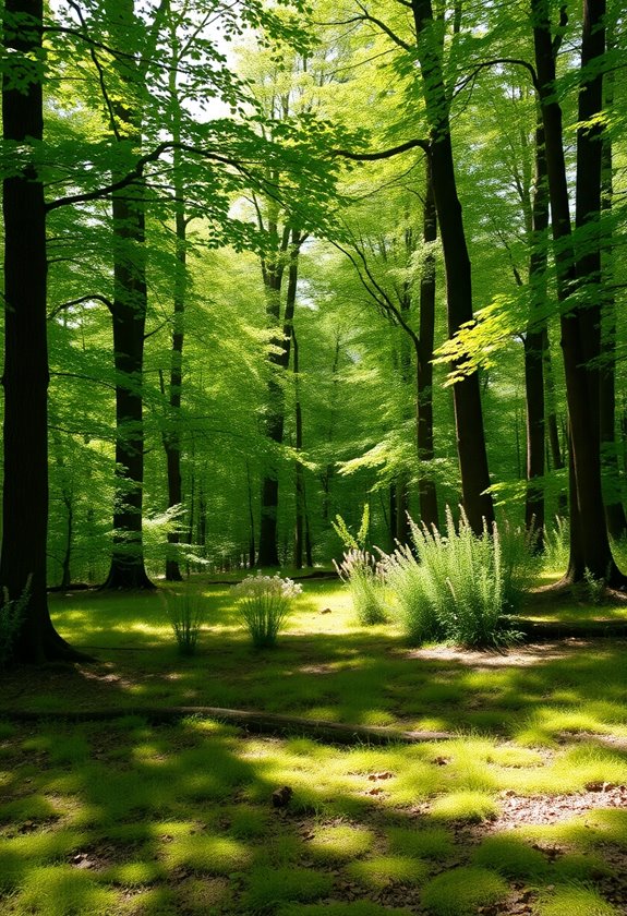 nature s serene wedding backdrop