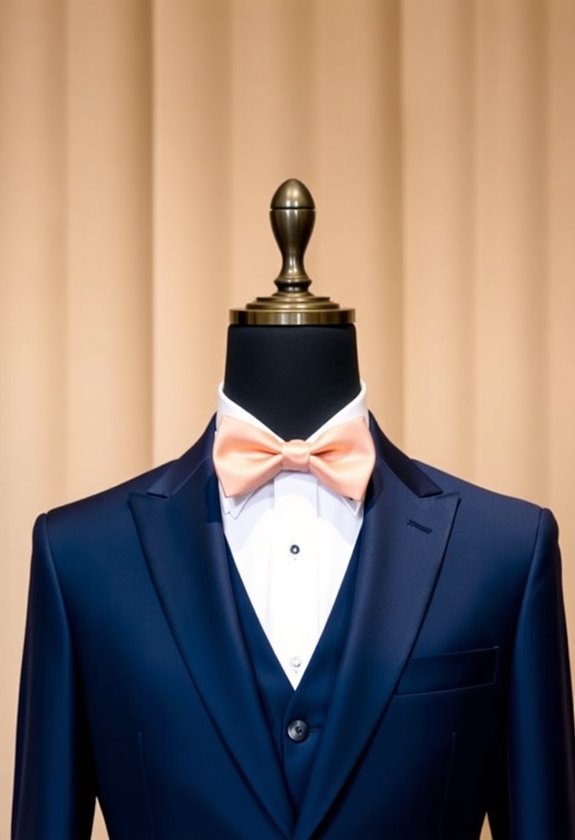navy blue tuxedo elegance