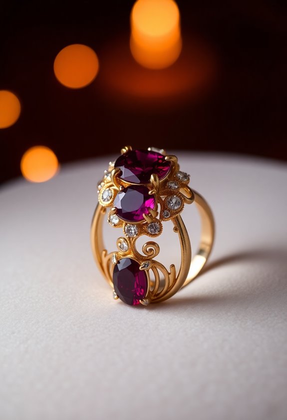 passionate ruby ring symbolism