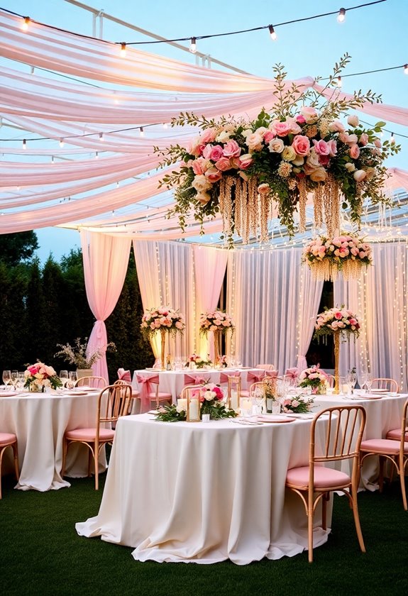 pastel floral garden celebration