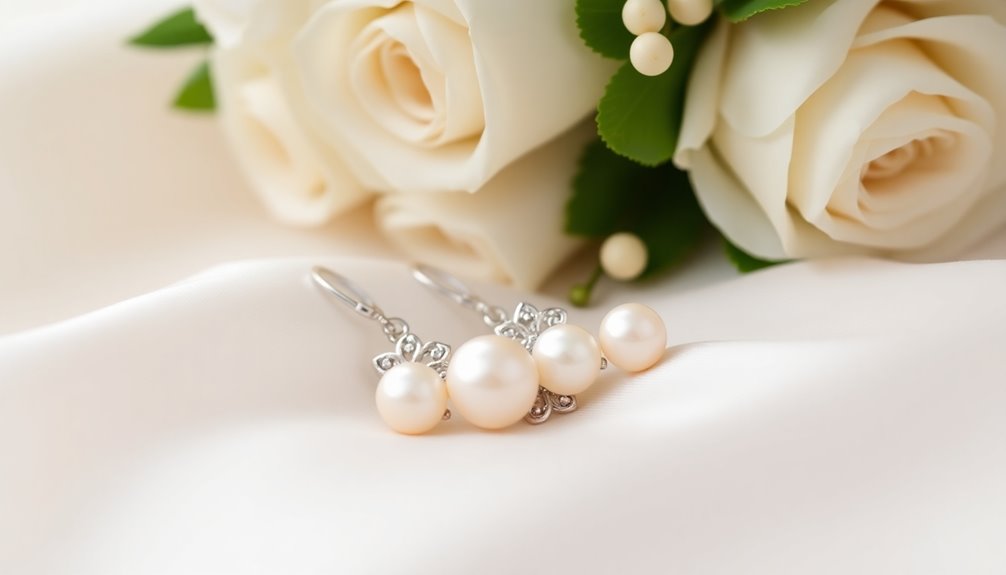 pearl earrings style quality