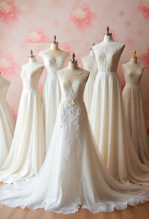 perfect wedding dress silhouettes