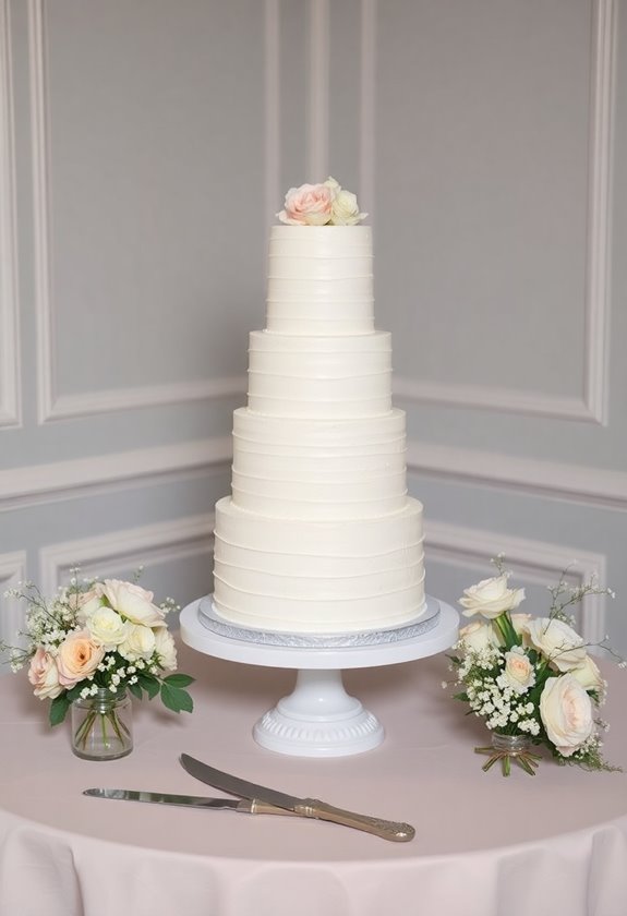 perfectly slice wedding cakes
