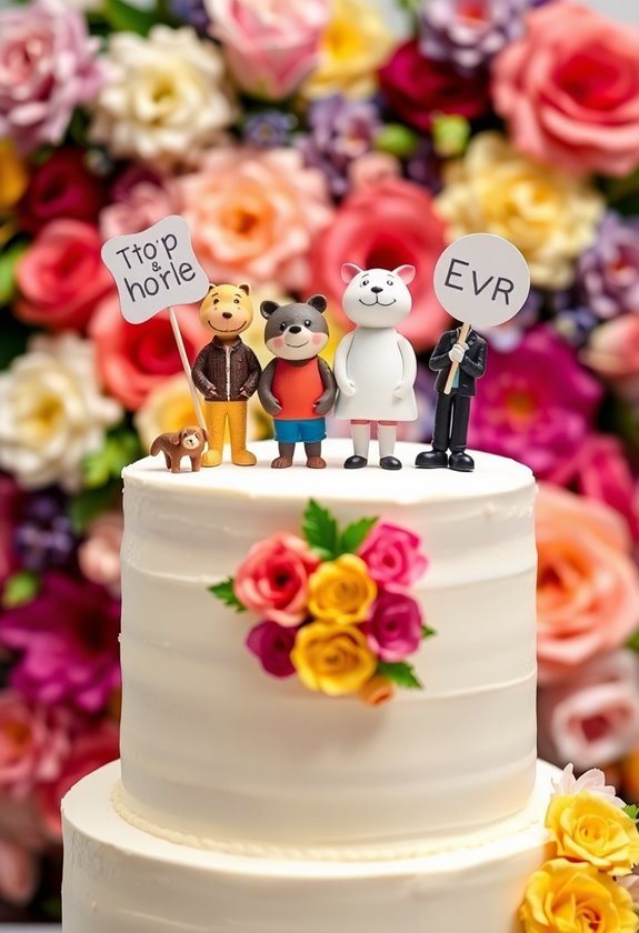 personalized creative cake toppers