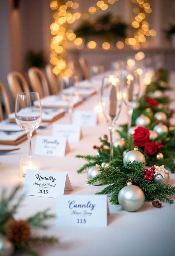 personalized festive wedding touches