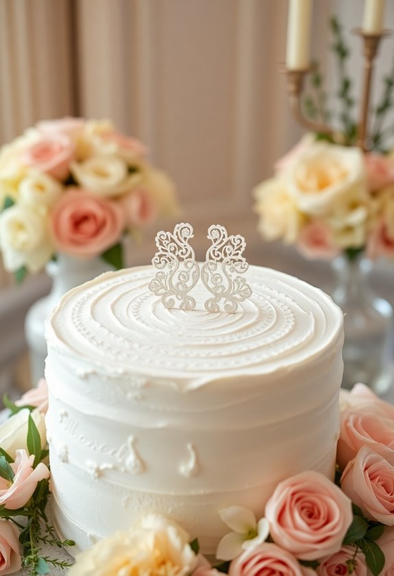 personalized vintage lace toppers