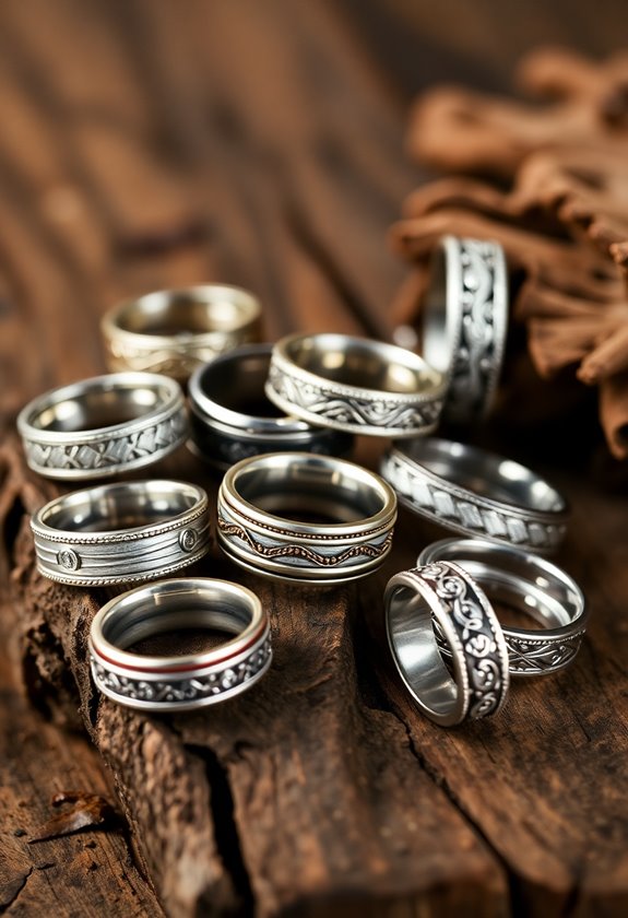 personalized wedding band choices