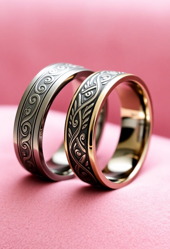 personalized wedding band engravings