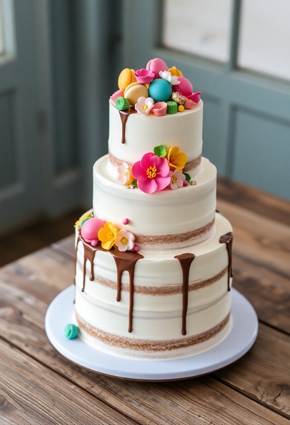 personalized wedding cake candies