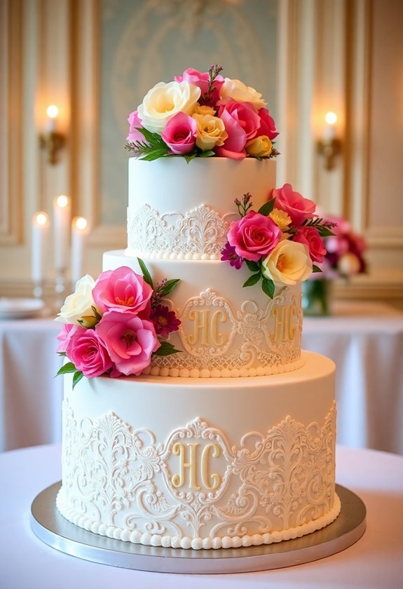 personalized wedding cake decorations