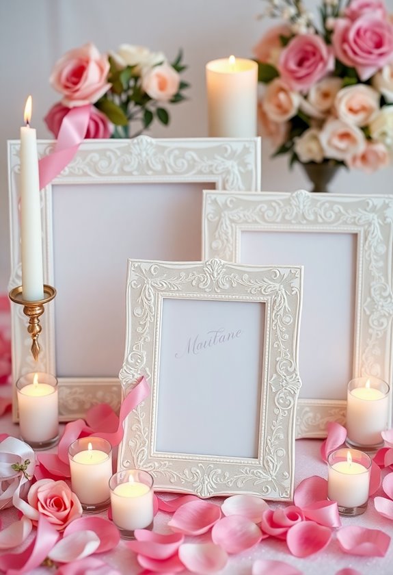 personalized wedding favor frames