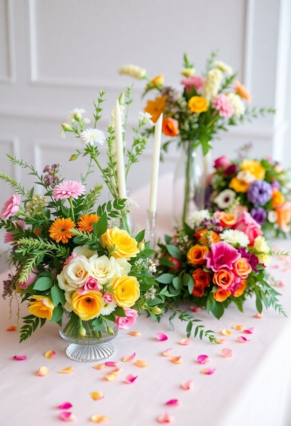 personalized wedding floral designs