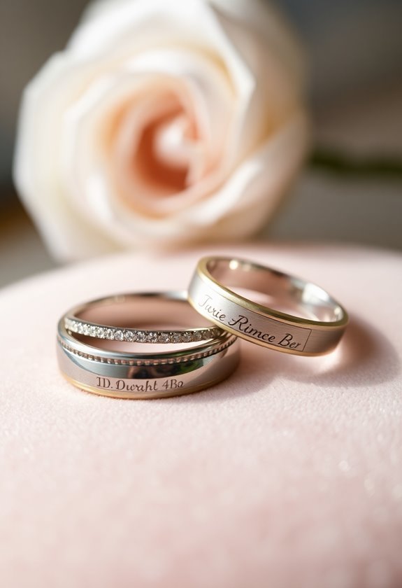 personalized wedding ring engravings
