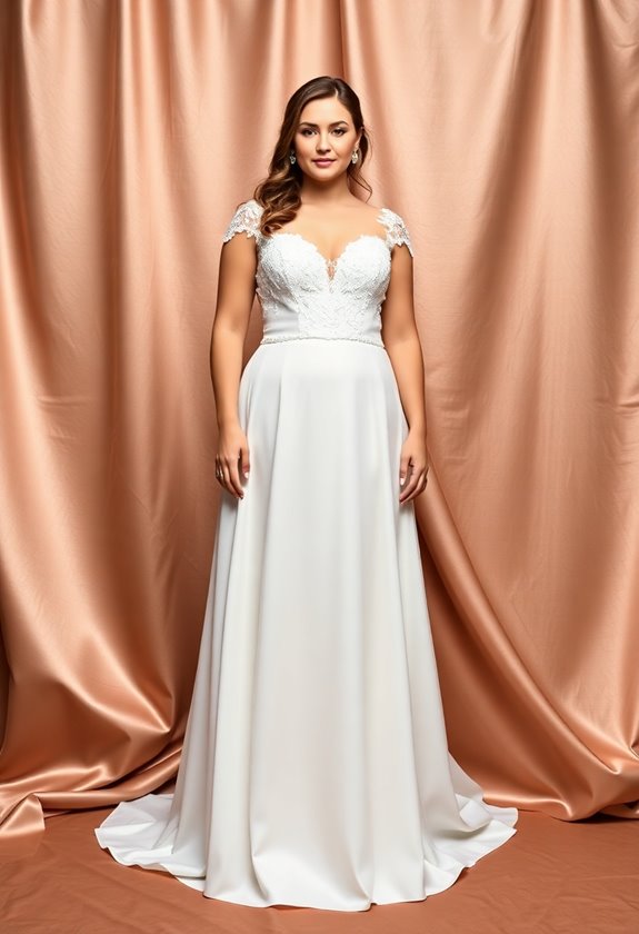 plus size wedding dress styles