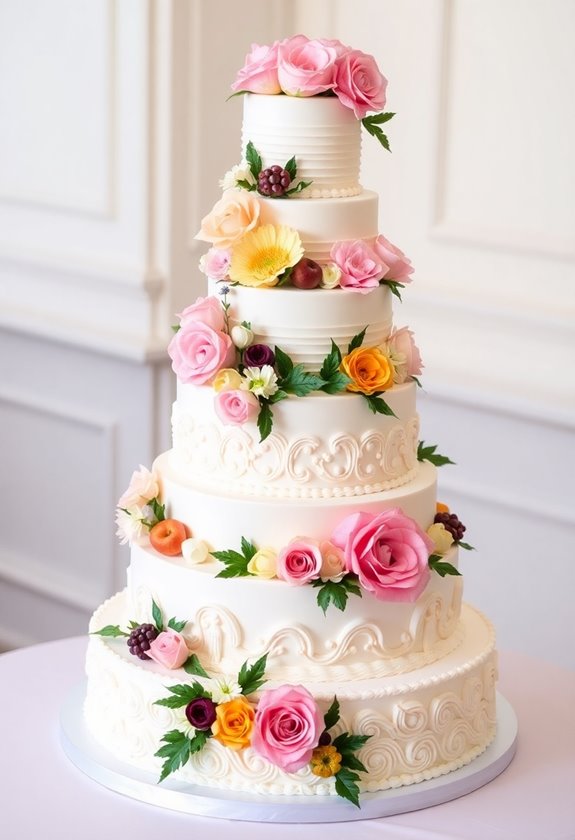 popular wedding cake flavors