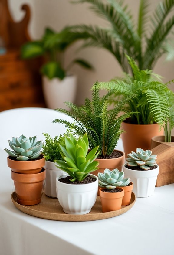 potted plants symbolize enduring love
