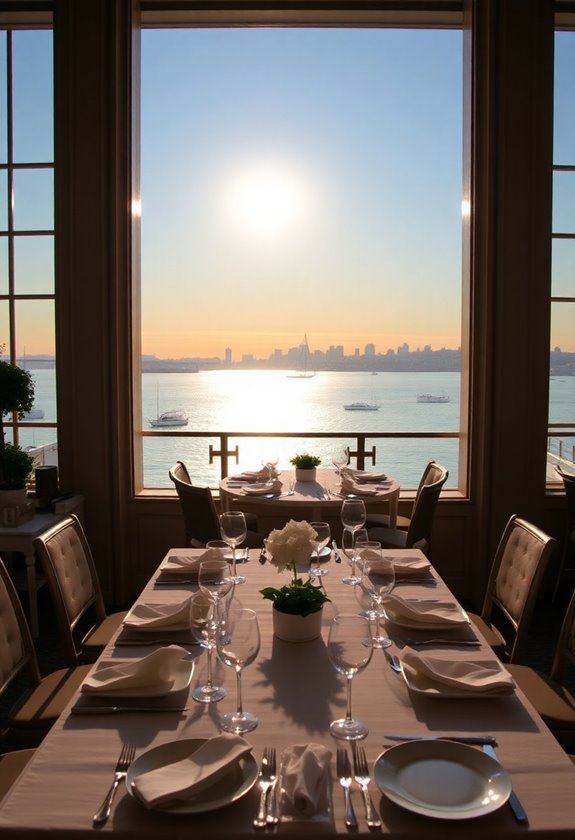 relaxing bay view experience