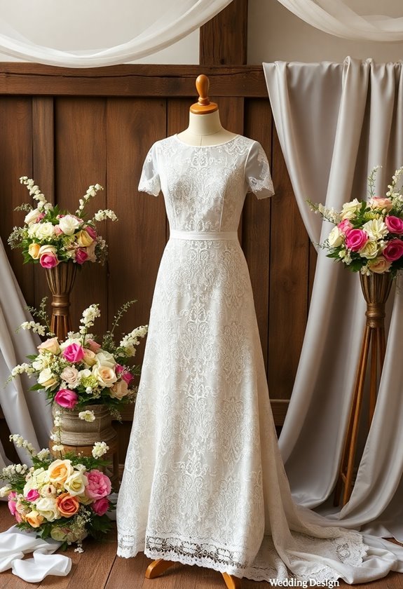 romantic bohemian lace dresses