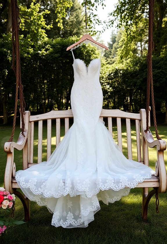 romantic mermaid lace dresses