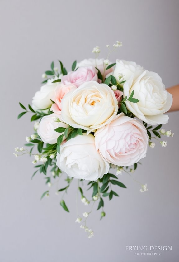 romantic soft pastel arrangements