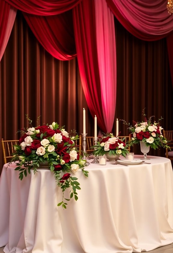 romantic sweetheart table ideas