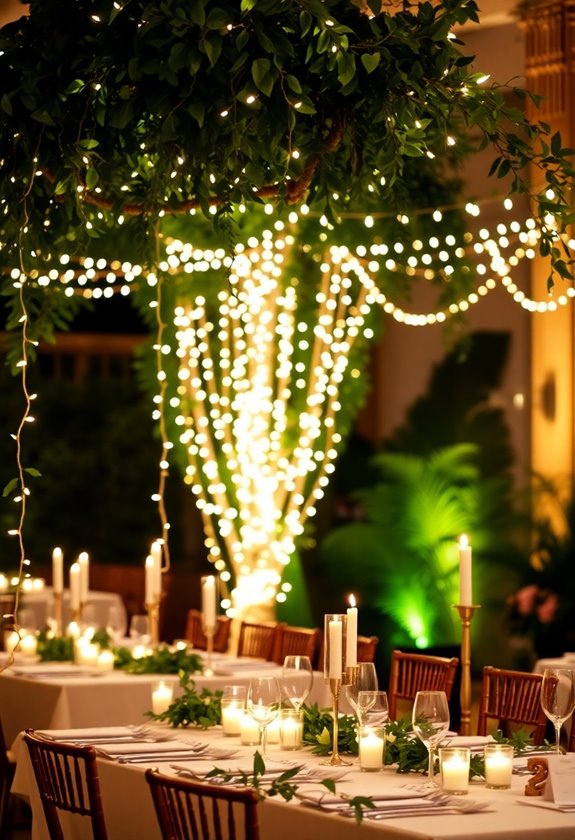 romantic wedding lighting ideas