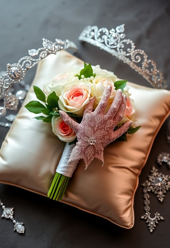royal inspired wedding accessories