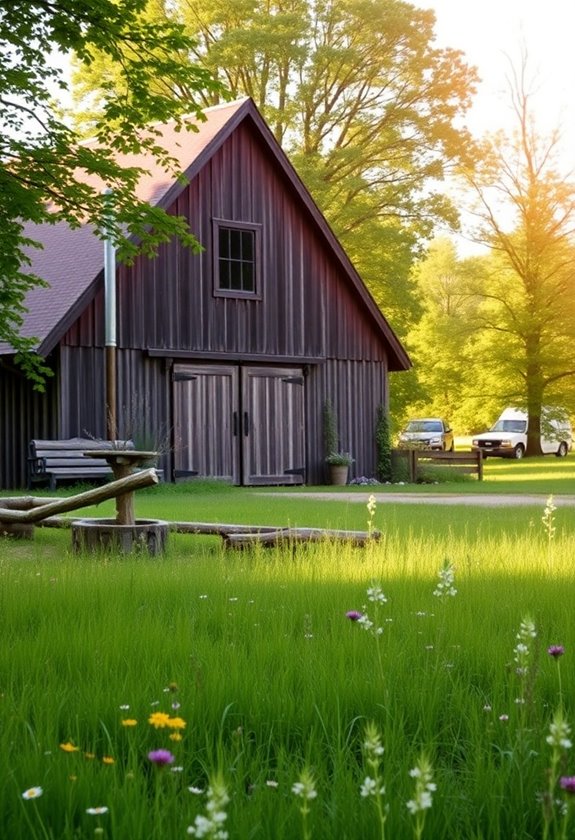 rustic charm and romance