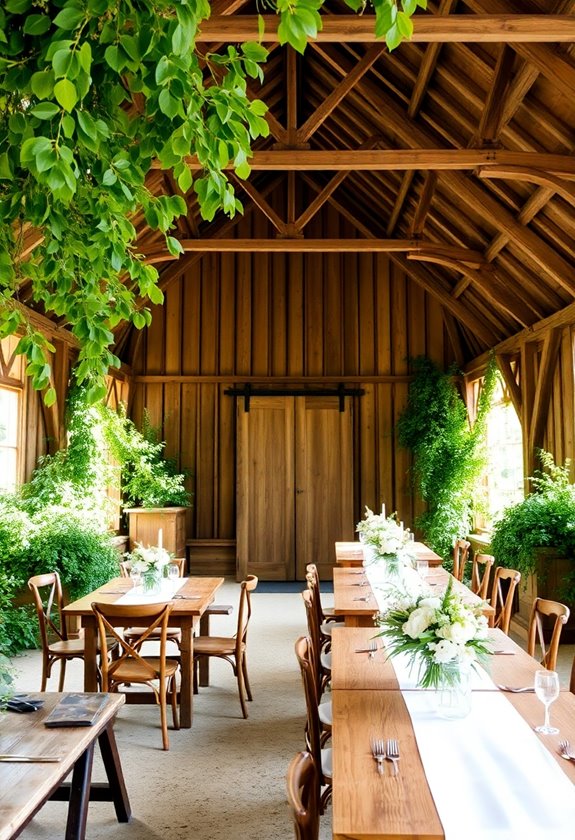 rustic intimate vintage charm