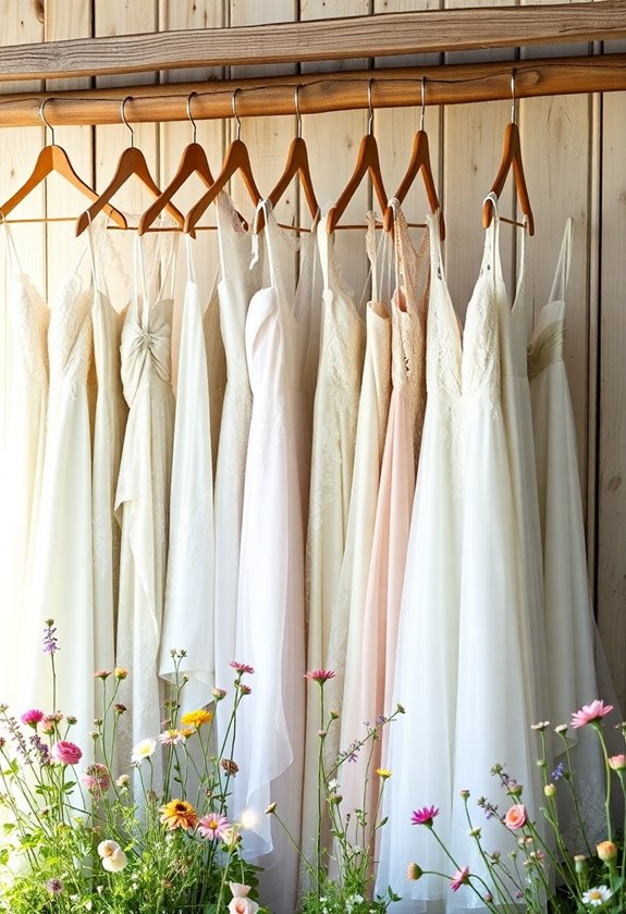 rustic vintage wedding dresses