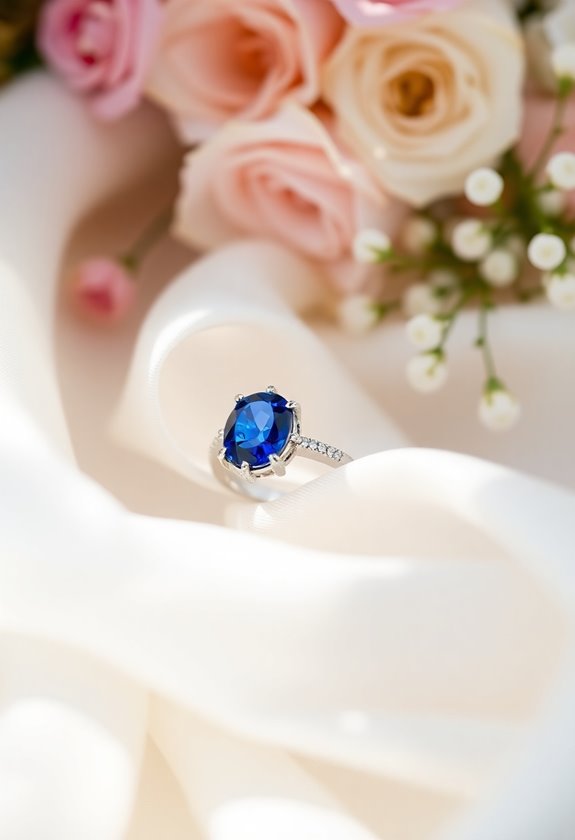 sapphire wedding bands allure