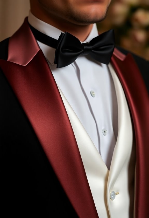 satin lapel elegance transformation