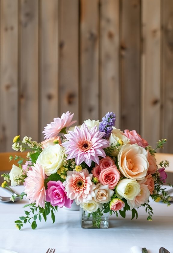 seasonal and local flowers