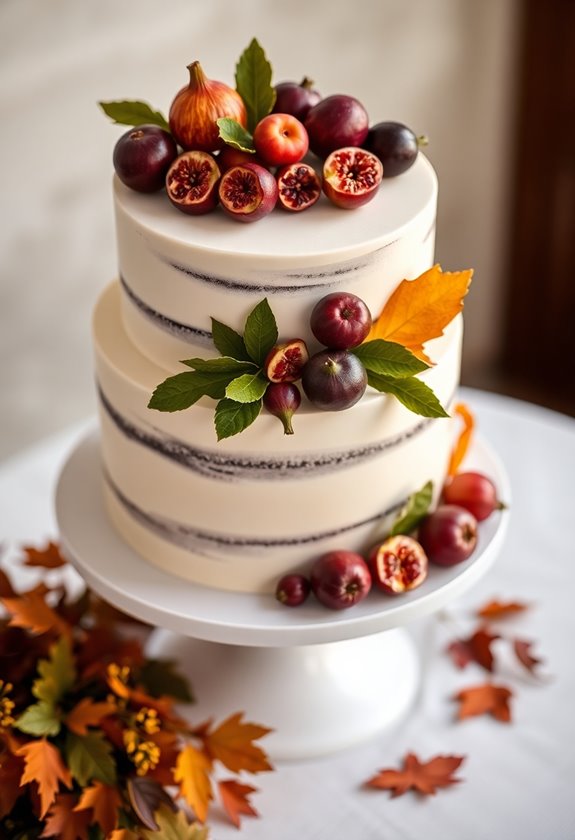 seasonal fruits and foliage